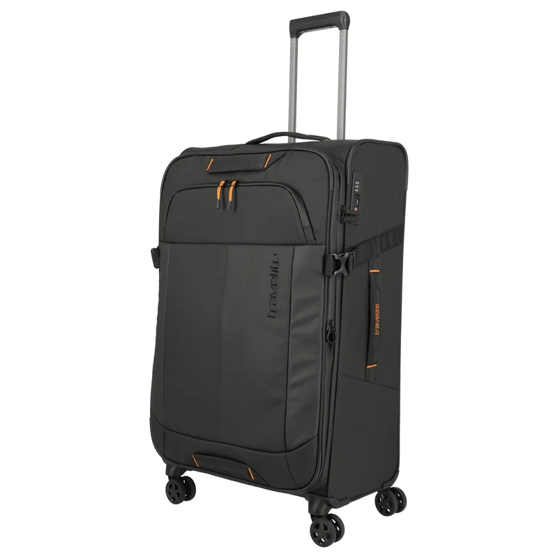 Travelite Briize - Trolley de 4 ruedas L 78 cm expandible (schwarz)