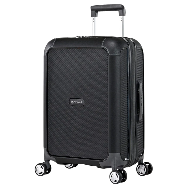 Eminent AEGIS - Trolley de cabina de 4 ruedas 55 cm expandible (midnight black)