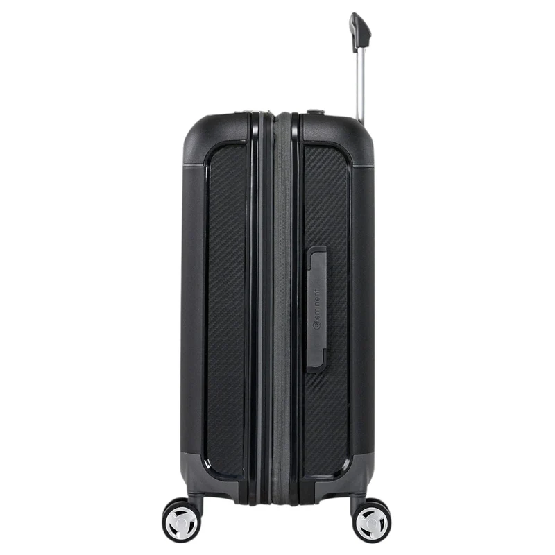 Eminent AEGIS - Trolley de cabina de 4 ruedas 55 cm expandible (midnight black)