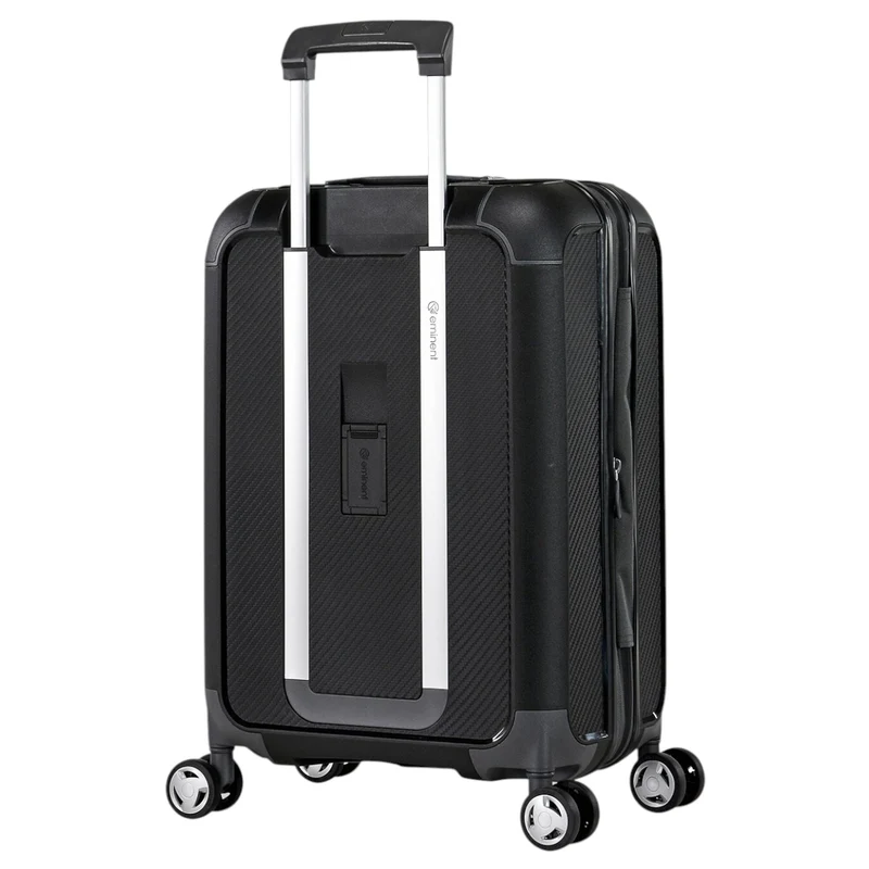Eminent AEGIS - Trolley de cabina de 4 ruedas 55 cm expandible (midnight black)