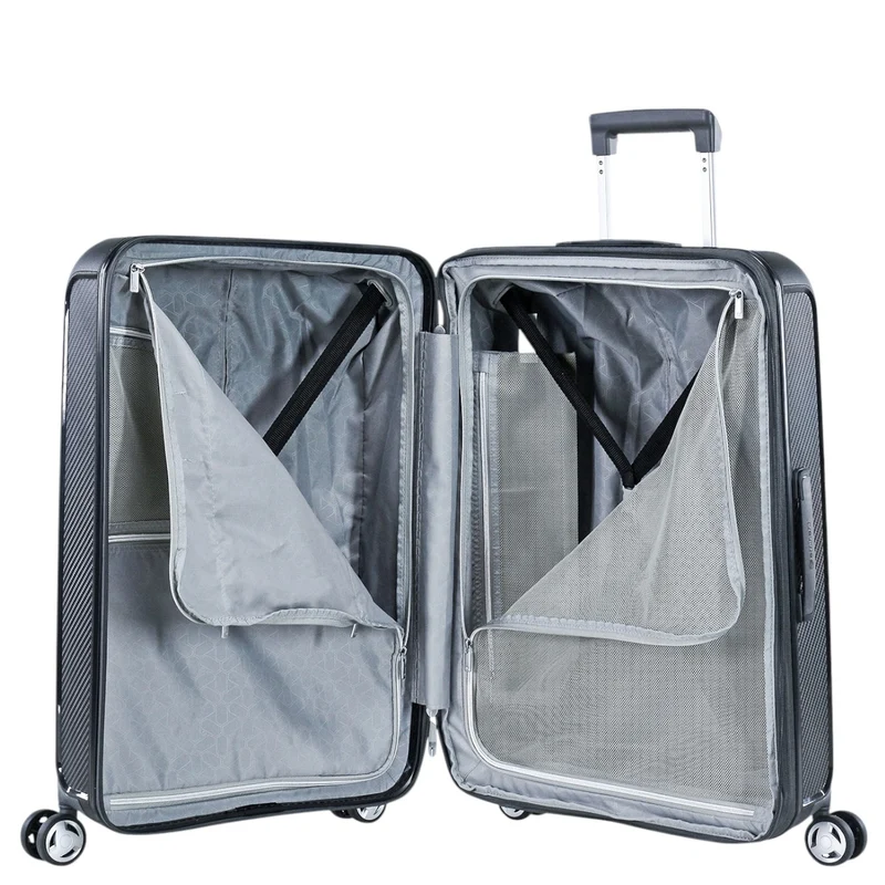 Eminent AEGIS - Trolley de 4 ruedas 67 cm expandible (midnight black, )