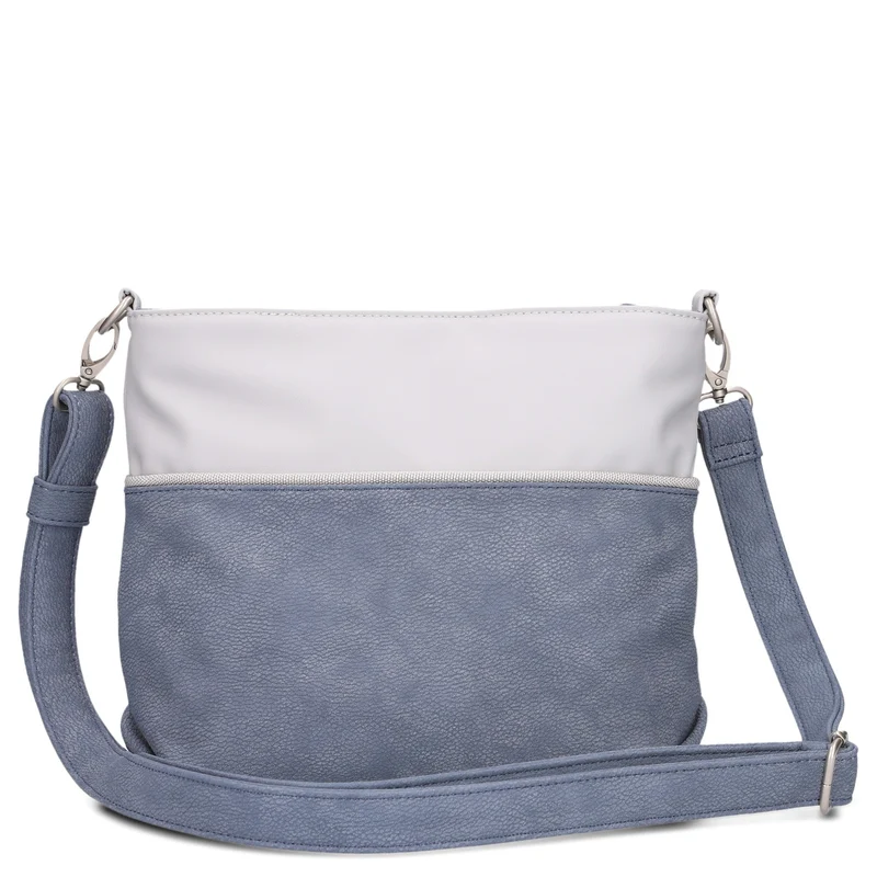 zwei Jana J8 - Bolso de hombro 27 cm (nubuk-sky)