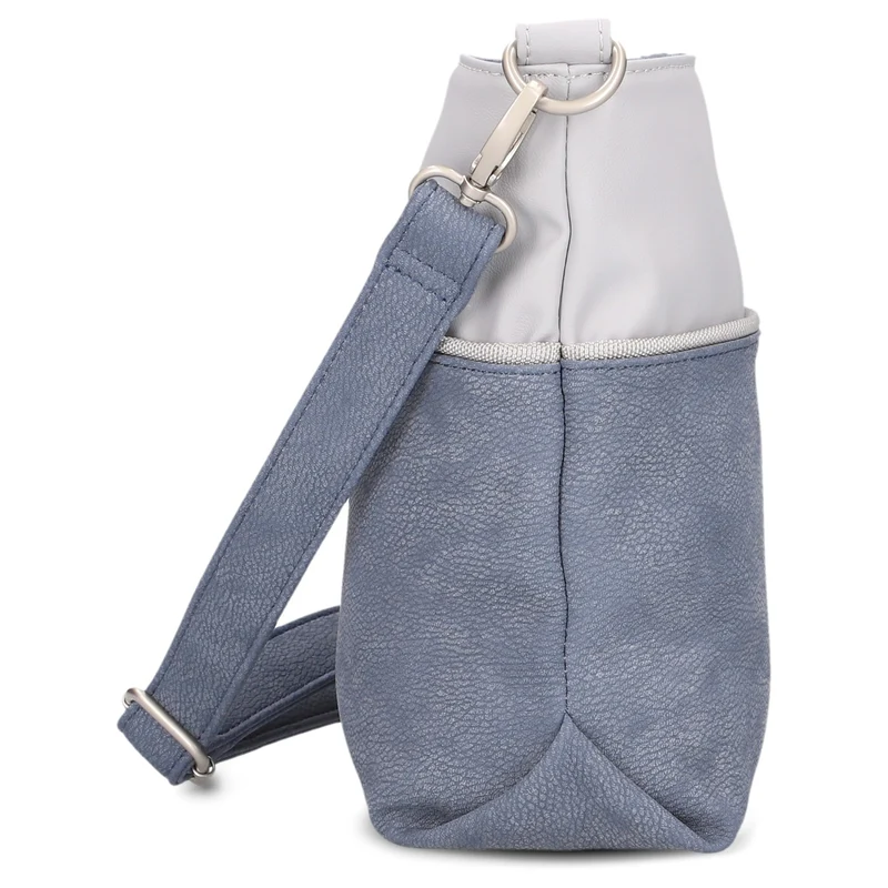 zwei Jana J8 - Bolso de hombro 27 cm (nubuk-sky)