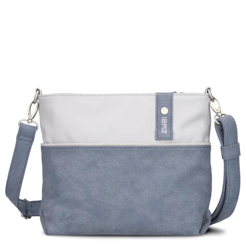 zwei Jana J8 - Bolso de hombro 27 cm (nubuk-sky)