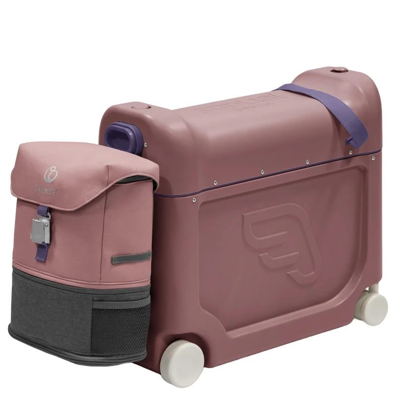 Stokke® JetKids™ Reiseset BedBox 46 cm Set 2 tlg. - Trolley de cabina con 4 ruedas (hazy lilac)
