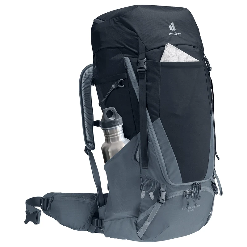 Deuter Futura Air Trek 60 + 10 - Mochila de trekking 76 cm (black-graphite)