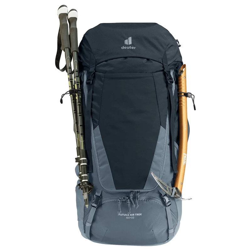 Deuter Futura Air Trek 60 + 10 - Mochila de trekking 76 cm (black-graphite)