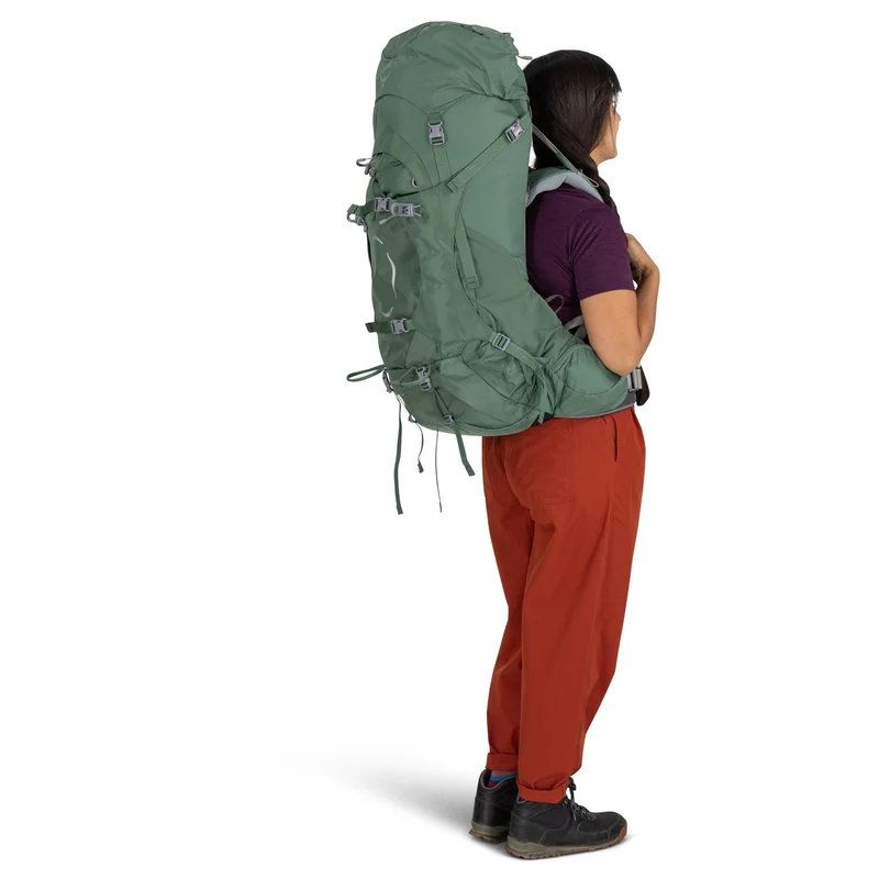 Osprey Ariel 55 Women - Mochila de trekking 73 cm (koseret green)