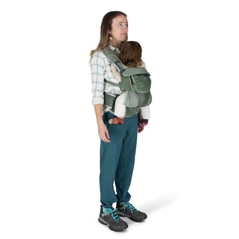 Osprey Poco Soft Child Carrier - Mochila portabebés 65 cm (Kraxe) (koseret green)
