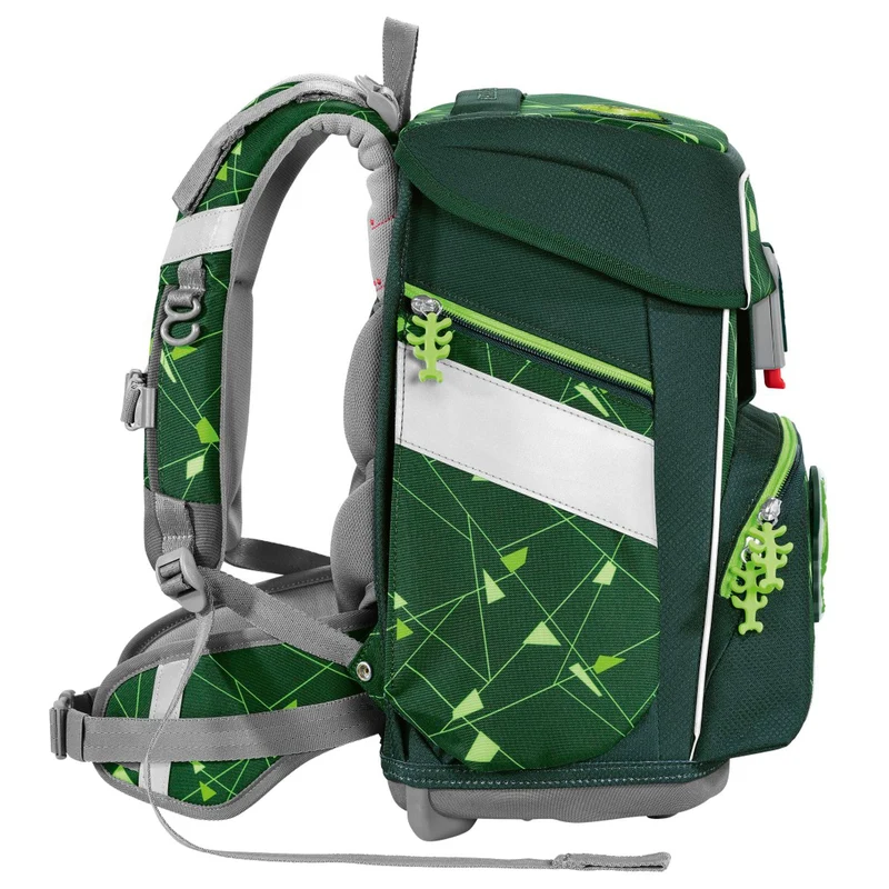 Step by Step Space Shine - Set de mochila escolar 5 piezas (Dino Night Tyro)