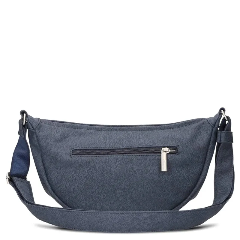 zwei Mademoiselle M50 - Bolso bandolera 32 cm (nubuk-blue)
