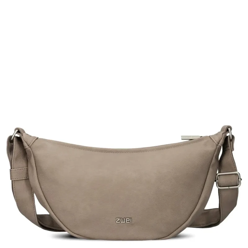 zwei Mademoiselle M50 - Bolso bandolera 32 cm (nubuk-cappuccino)