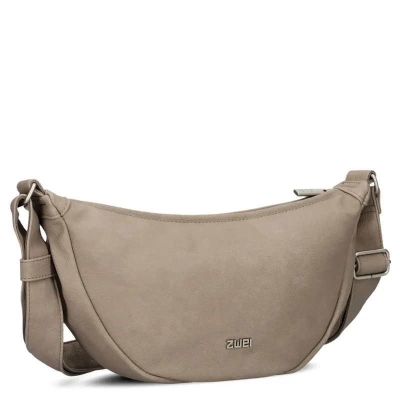 zwei Mademoiselle M50 - Bolso bandolera 32 cm (nubuk-cappuccino)