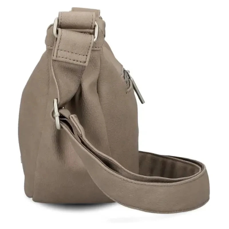 zwei Mademoiselle M50 - Bolso bandolera 32 cm (nubuk-cappuccino)