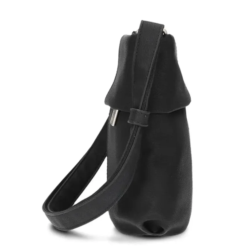 zwei Mademoiselle M45 - Bolso de hombro 22 cm (nubuk-black)
