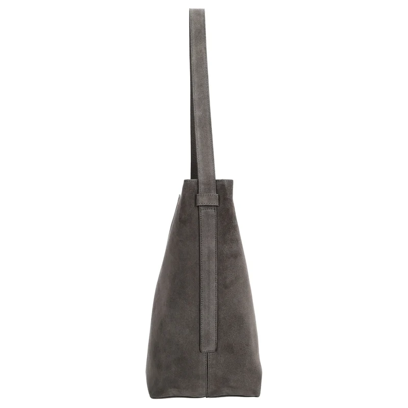 abro Cosmo Suede - Bolso saco 39 cm (grey)