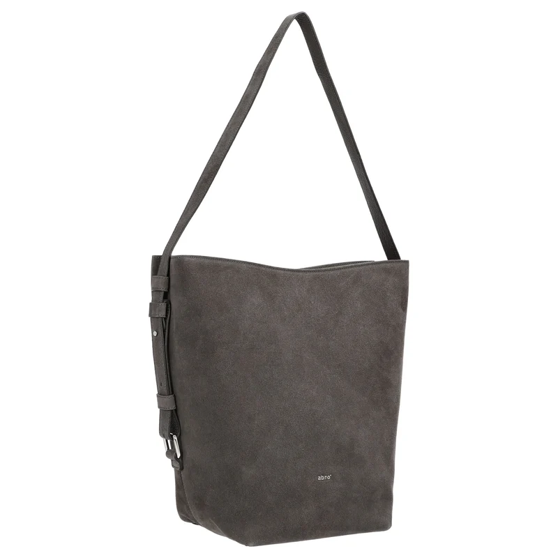 abro Cosmo Suede - Bolso saco 39 cm (grey)
