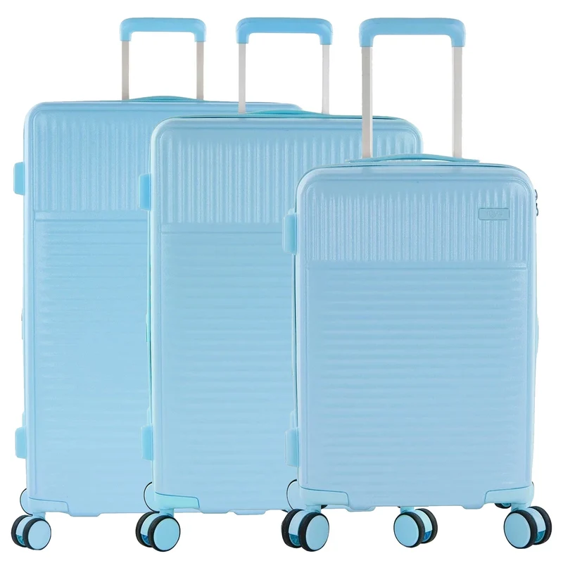 Heys Pastel - Set de trolley con 4 ruedas 3 piezas erw. (blue)