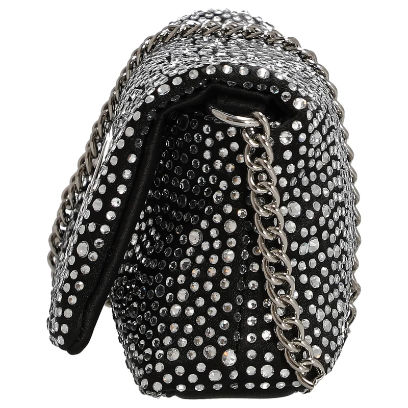 Liu Jo Lapuffy - Bolso bandolera XS 14 cm (negro)
