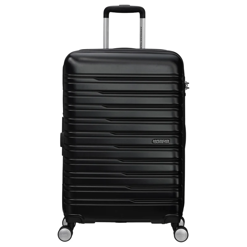 American Tourister Flashline - Trolley de 4 ruedas 67 cm expandible (schwarz)