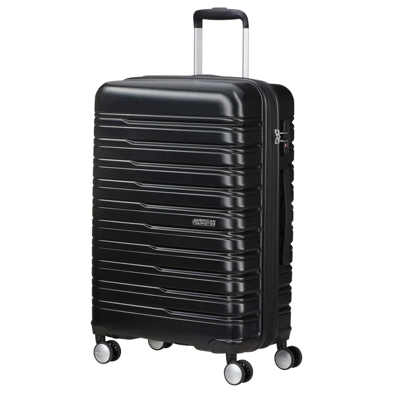 American Tourister Flashline - Trolley de 4 ruedas 67 cm expandible (schwarz)