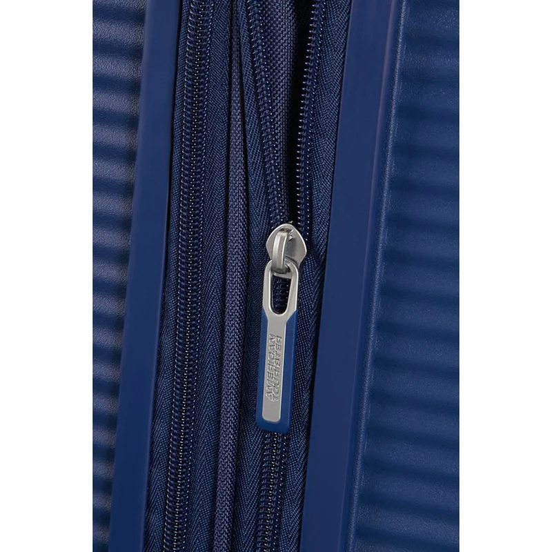 American Tourister Soundbox - Trolley de 4 ruedas 67 cm expandible (blau)