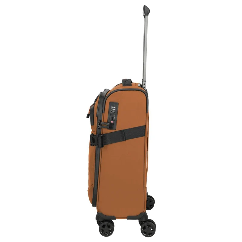 Travelite Briize - Trolley de cabina con 4 ruedas S 55 cm (curry)