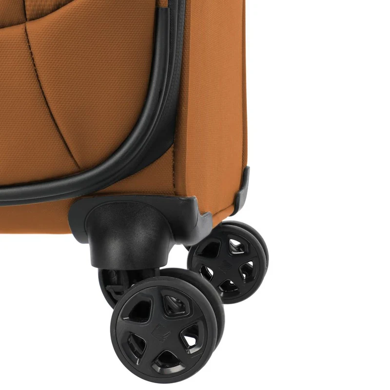 Travelite Briize - Trolley de 4 ruedas M 67 cm expandible (curry)