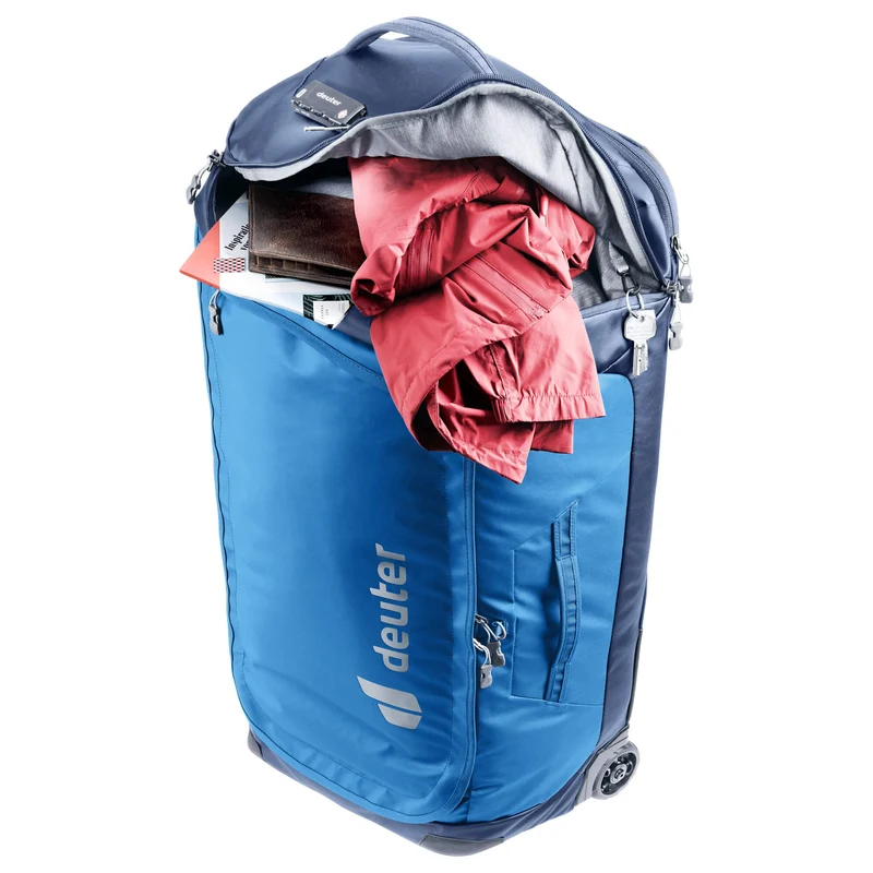 Deuter Duffel Pro Movo 60 - Bolsa de viaje con ruedas 74 cm (neptune-nightblue)