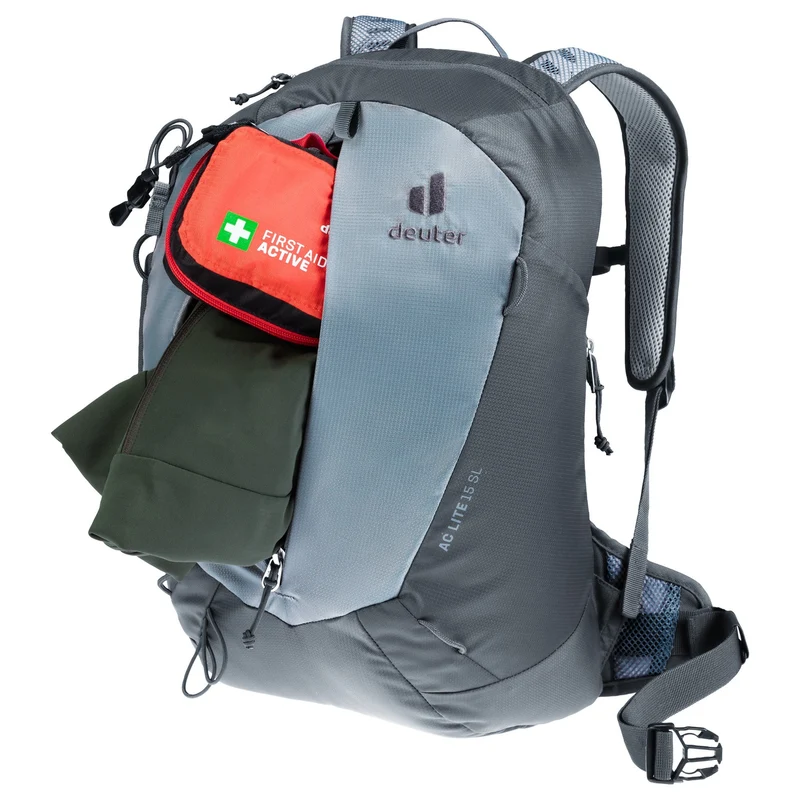 Deuter AC Lite 15 SL - Mochila de senderismo para mujer 44 cm (shale-graphite)