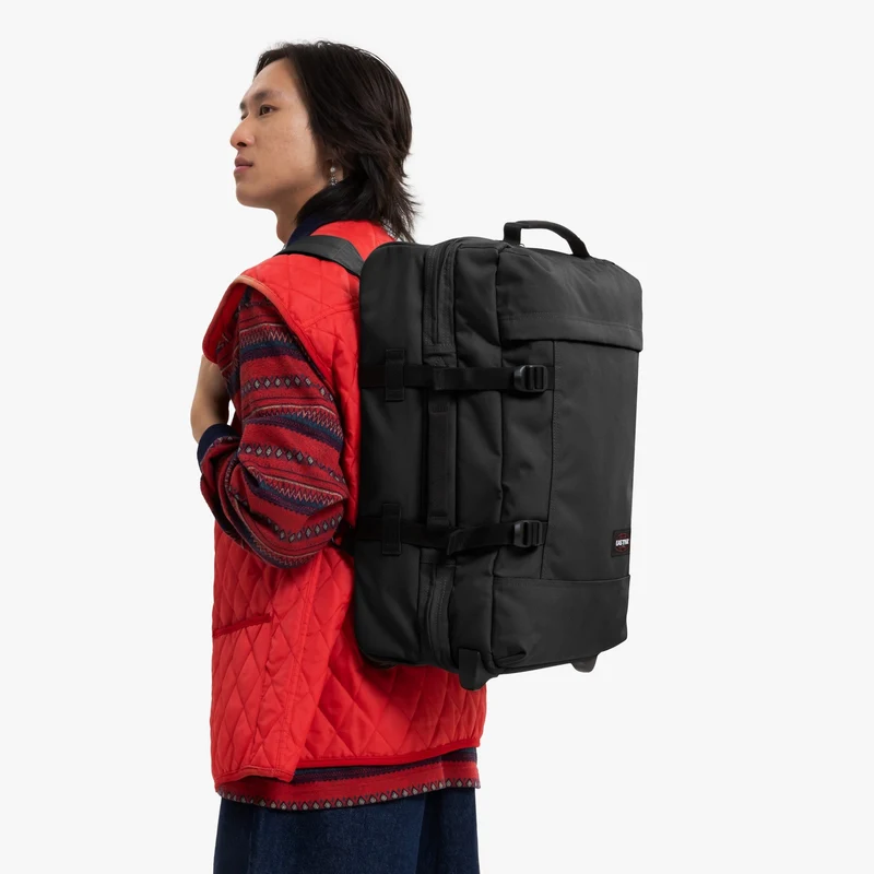 Eastpak selection Strapverz S 42 - Bolsa de viaje con ruedas 51 cm (black)