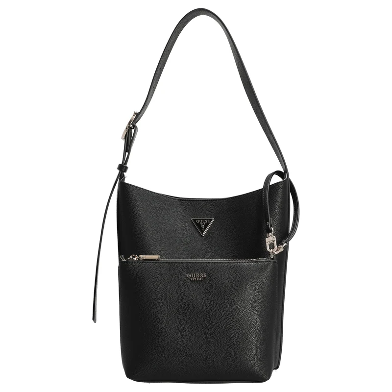 Guess Meridian II Bucket - Bolso saco con pouch extraíble (black)