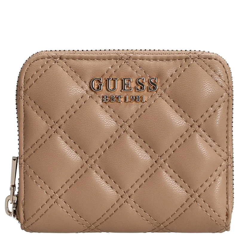 Guess Guilly II SLG Small Zip Around - Cartera 3cc 11 cm (beige)