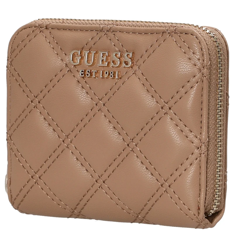Guess Guilly II SLG Small Zip Around - Cartera 3cc 11 cm (beige)