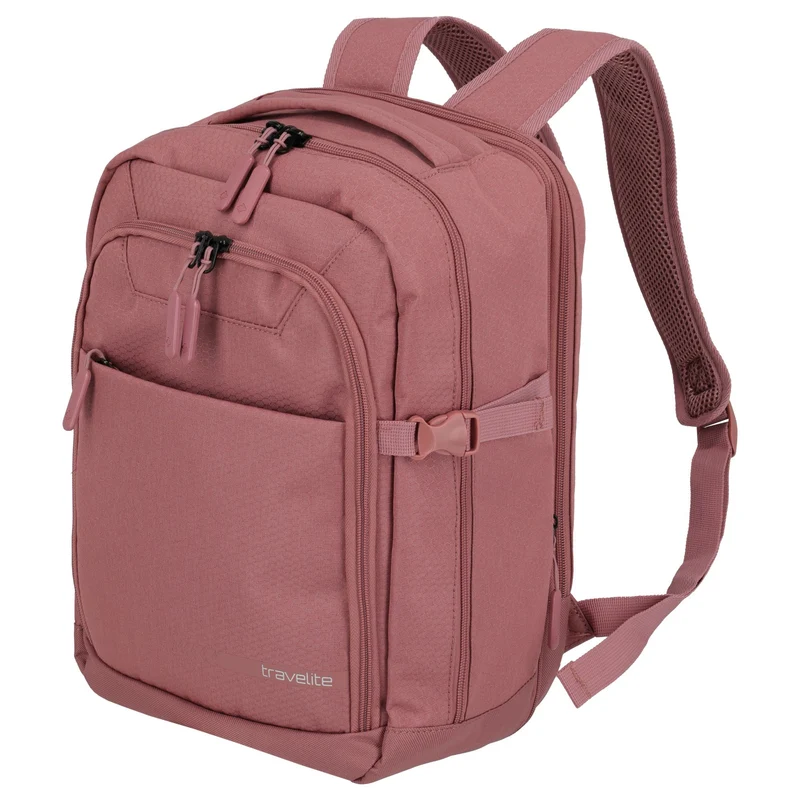 Travelite Kick-Off - Mochila de cabina 40 cm (rose)