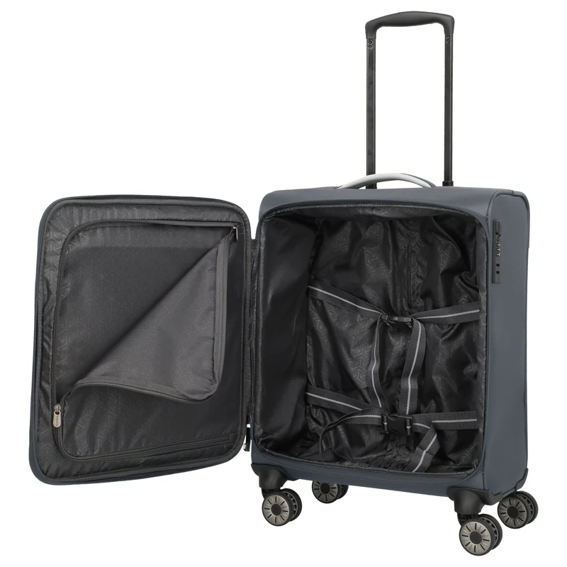 Travelite Jetpack Max - Trolley de 4 ruedas S 55 cm (anthracite)