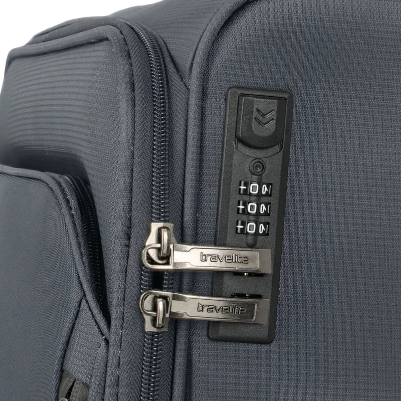 Travelite Jetpack Max - Trolley de 4 ruedas S 55 cm (anthracite)