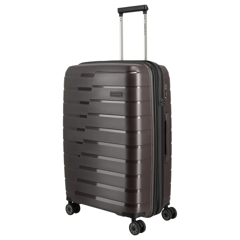 Travelite Air Base - Trolley de 4 ruedas 67 cm M expandible (coffee)