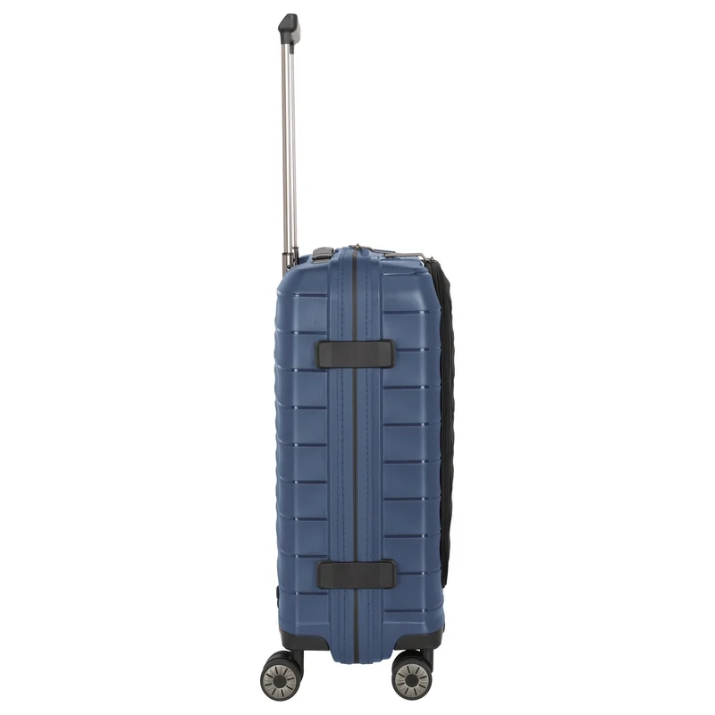 Travelite Mooby - Trolley de cabina con 4 ruedas y bolsillo delantero S 55 cm (marine)