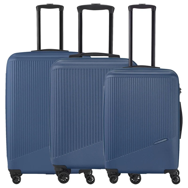 Travelite Bali - Set de trolley con 4 ruedas 3 piezas (blau)