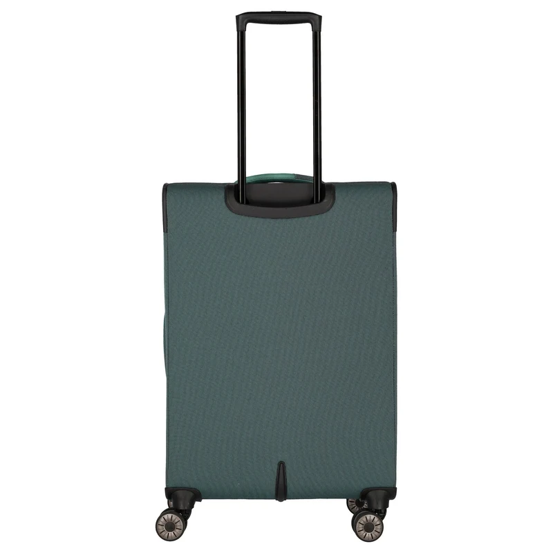 Travelite Viia - Trolley de 4 ruedas M 67 cm expandible (Eukalyptus)