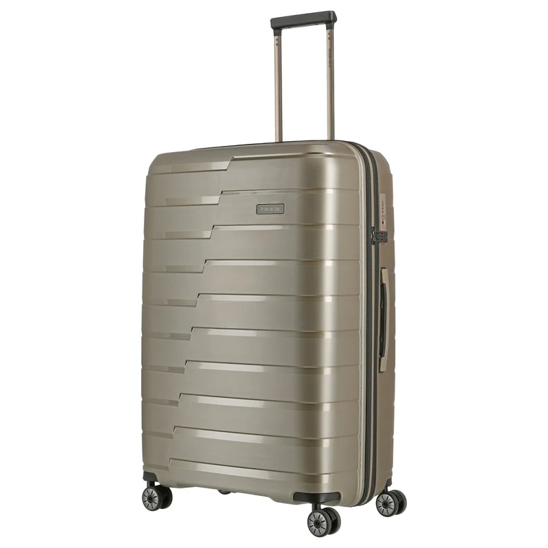 Travelite Air Base - Set de trolley de 4 ruedas 3 piezas expandible (champagner)