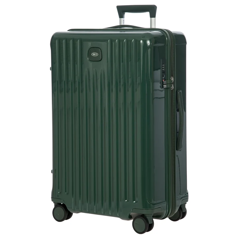 Brics Positano - Trolley de 4 ruedas M 69 cm expandible (emerald green)