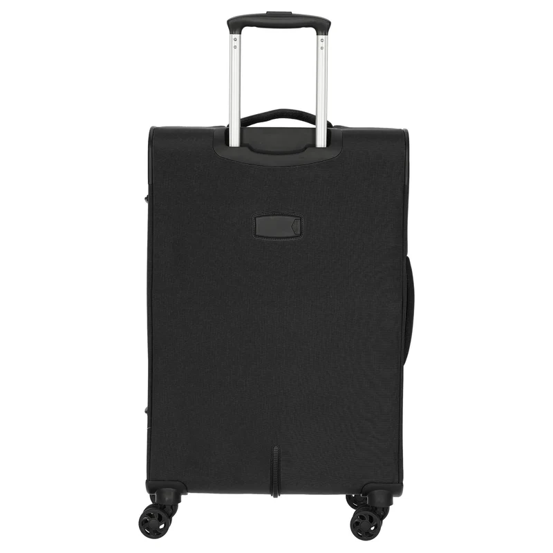 D&N Travel Line 9204 - Trolley de 4 ruedas M 66 cm expandible (schwarz)