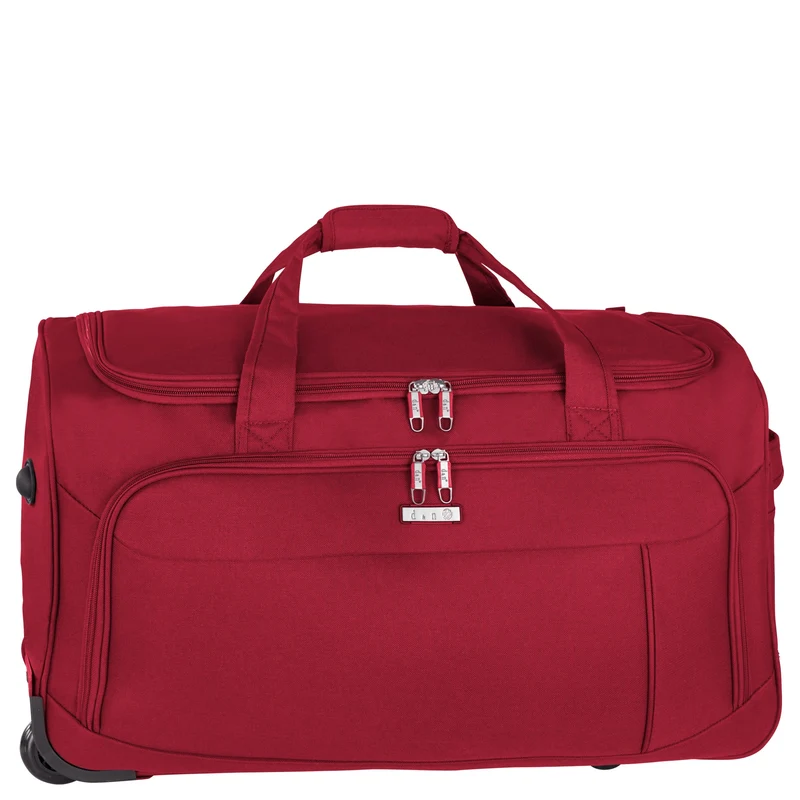 D&N Bags & More - Bolsa de viaje con 2 ruedas 65 cm (rot)