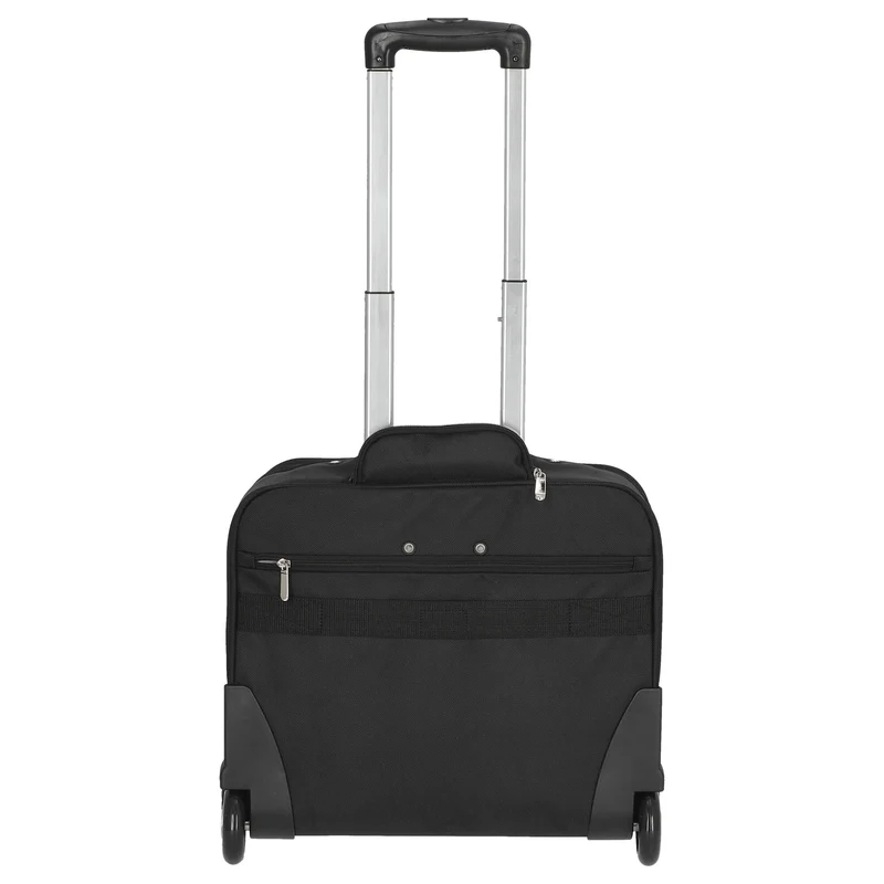 D&N Business - Trolley de negocios con 2 ruedas 43 cm Polyester (schwarz)