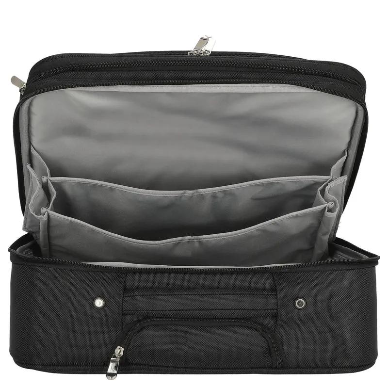 D&N Business - Trolley de negocios con 2 ruedas 43 cm Polyester (schwarz)