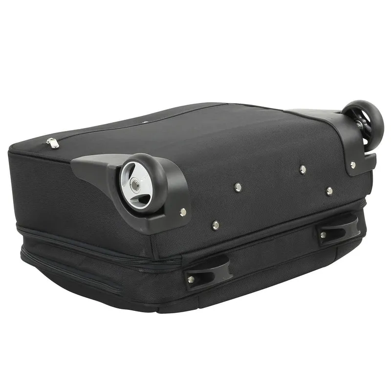 D&N Business - Trolley de negocios con 2 ruedas 43 cm Polyester (schwarz)