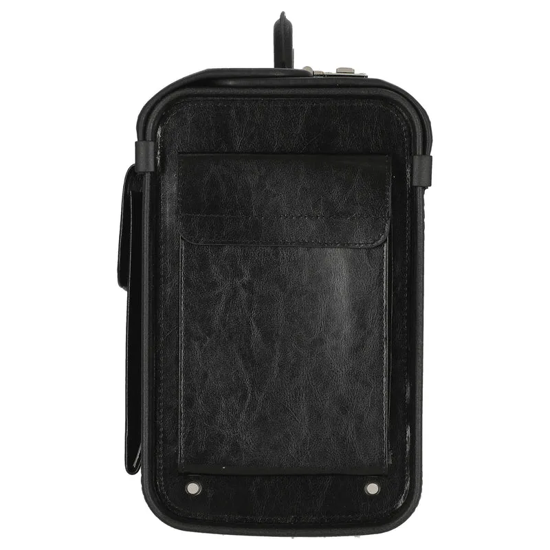 D&N Business - Maletín 46 cm Leder (schwarz)