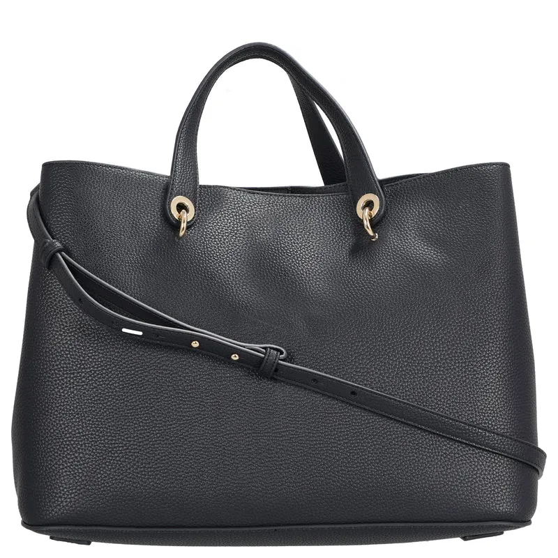 Tommy Hilfiger TH Emblem - Bolso de mano 37.5 cm (space blue)